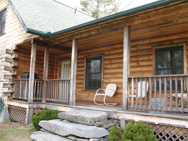 Ongoing Log Home Restoration in Worcester County, MA